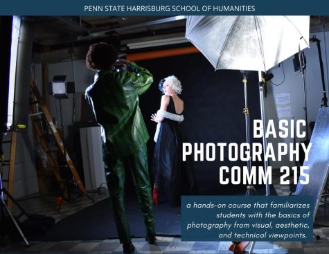 The cover of the COMM 215 Photo book