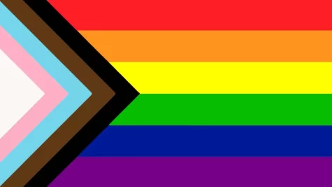 The Progressive Pride flag