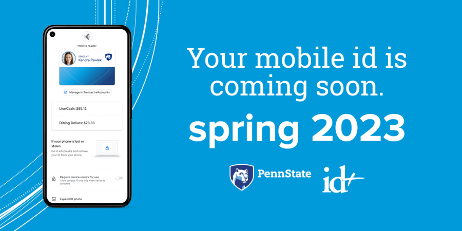 The Penn State Mobile ID Banner